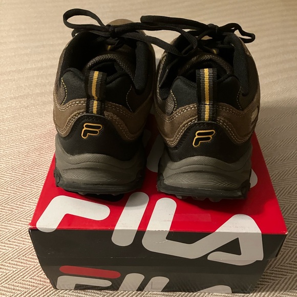Fila Mens Travail 2 Brown trail running shoes - Picture 2 of 9